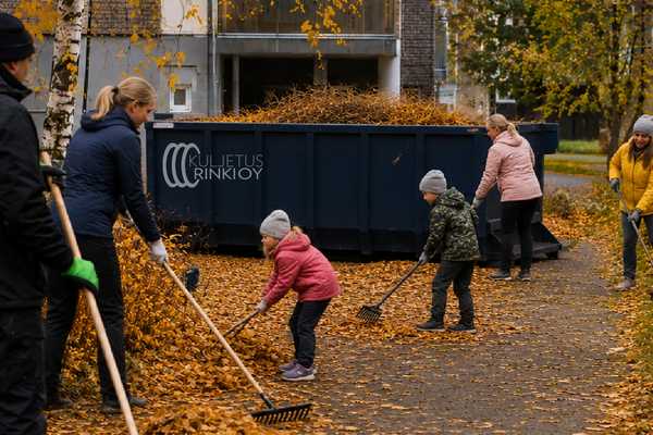Talkoot tulossa? – Kuljetusringin ratkaisut tuovat sujuvuutta savottaan