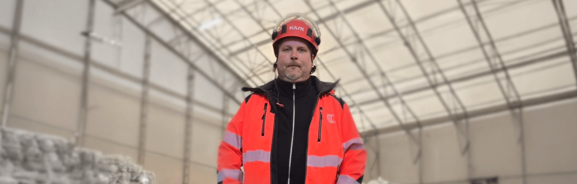 Uusi kuljetusrinkiläinen: Harri Tanskanen on Hyötyrinki-laitoksen vetovastuussa
