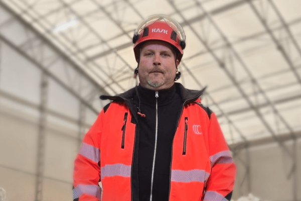 Uusi kuljetusrinkiläinen: Harri Tanskanen on Hyötyrinki-laitoksen vetovastuussa